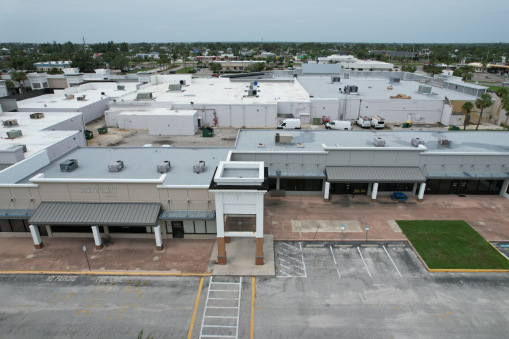 A Dermatology Center's Building After Commercial Roofing Restoration in Tamarac, FL
