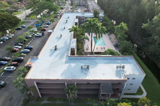 Nova Gardens Building B Completed Reroofing in Davie, FL