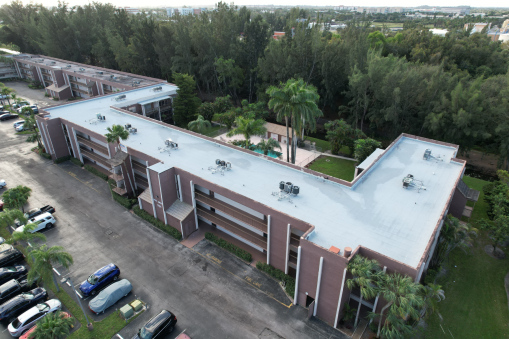 Nova Gardens Building B Completed Reroofing in Davie, FL