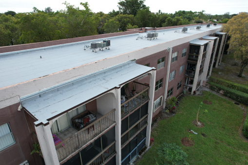 Nova Gardens Building E Completed Reroofing in Davie, FL