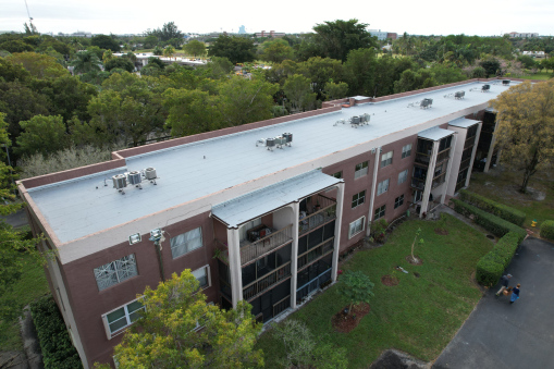 Nova Gardens Building E Completed Reroofing in Davie, FL