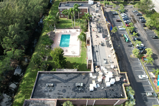 Nova Gardens Condo Complex Reroofing in Davie, FL