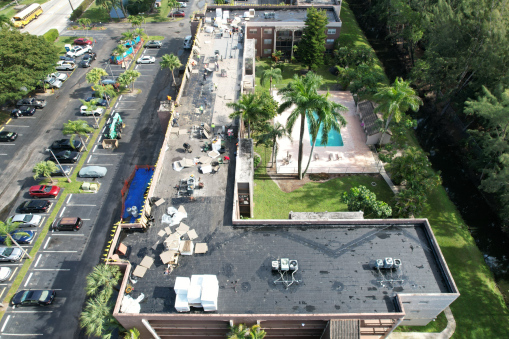 Nova Gardens Condo Complex Reroofing in Davie, FL