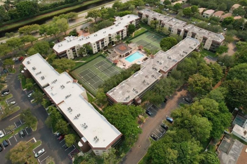 Progress of Commercial Flat Roofing in Lauderhill, FL