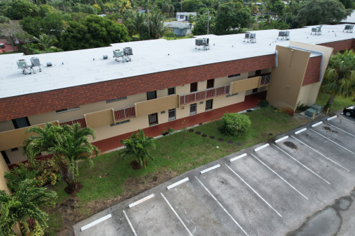 Lauderdale Oaks Condo Complex Completed Commercial Reroofing in Lauderdale Lakes, FL