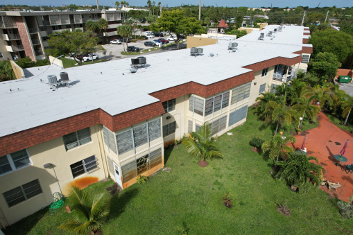 Lauderdale Oaks Condo Complex Completed Commercial Reroofing in Lauderdale Lakes, FL