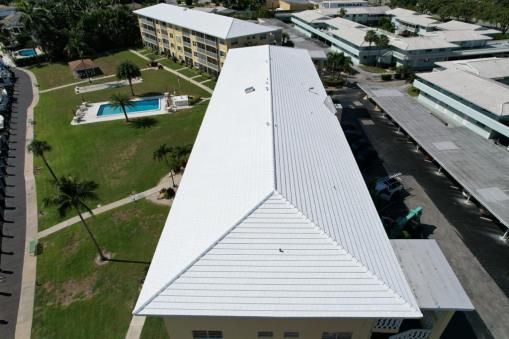 HOA Building After Commercial Roof Installation in Fort Lauderdale, FL