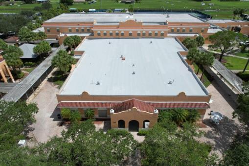 Commercial Flat Roofing on Building in Fort Lauderdale, FL