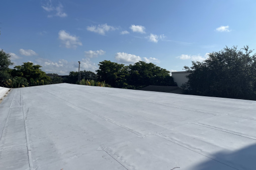 Commercial Flat Roofing on St. Gregory in Plantation, FL