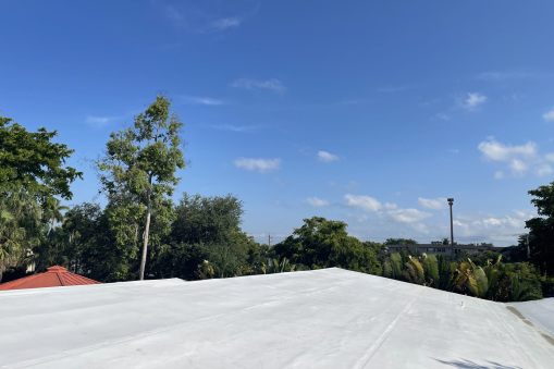 Commercial Flat Roofing on St. Gregory in Plantation, FL