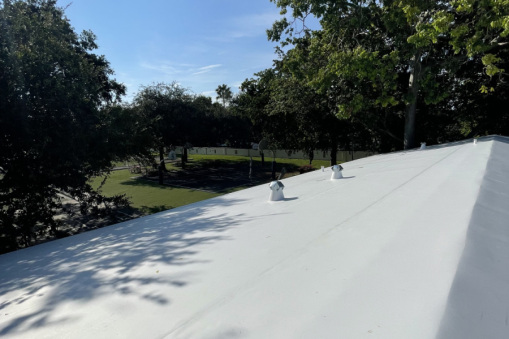 Commercial Flat Roofing on St. Gregory in Plantation, FL