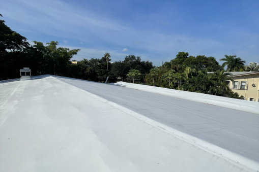 Commercial Flat Roofing on St. Gregory in Plantation, FL