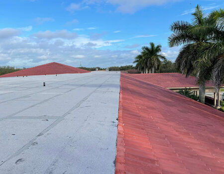 Commercial Reroofing in Pompano Beach, Fort Lauderdale, Deerfield Beach, Sunrise, Miramar, and Tamarac, FL