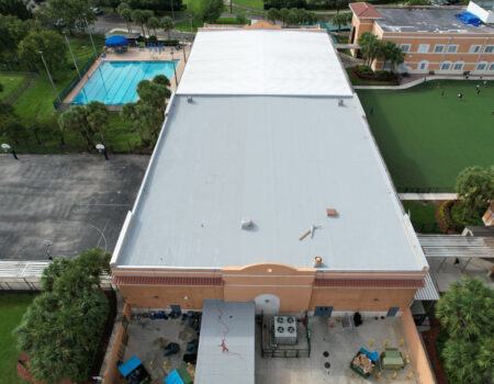 commercial building during Commercial Roof Installation in Weston, FL