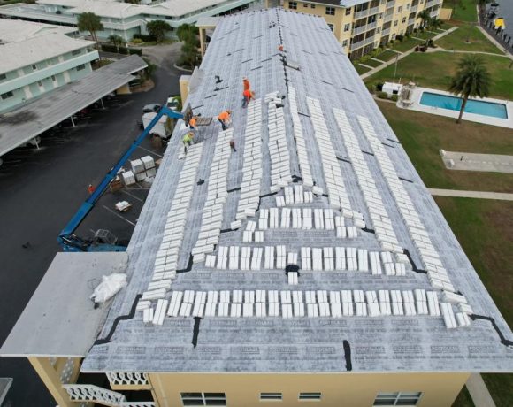 Commercial Reroofing on Condominium in Fort Lauderdale, FL